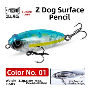KINGDOM | Surface Z-Dog Micro Lure Floating Long-Throw Pencil Lure