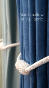 Ins.Fabric Marshmallow Blackout curtain langsir 60-70% Free Alter Labuh