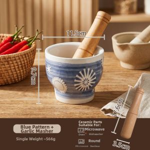 SHELI | Chinese Style Retro Garlic Mincer