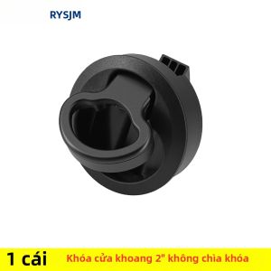 RYSJM | Khóa Cửa Hộc Thuyền Bằng Thép Khóa Chốt Đóng Mở Nhanh Cho RV Du Thuyền - Bộ Khóa Cửa Hộc Thuyền Kiểu Kéo Nâng Âm 1/2/4/6 Cái - Phụ Kiện Khóa Cửa Hộc Thuyền