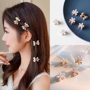 ฉลาดสำหรับผม: กิ๊ฟติดผมไข่มูกเกาหลี กิ๊บลายดอกไม้น่ารัก กระเป๋าชิ้นเส้นยูนิตสำหรับเฉพาะผิวหน้าของเด็ด