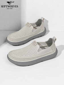 SEPTWOLVES | Breathable Dots Summer Casual Shoes Wide Fit