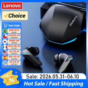Lenovo | Choice Lenovo GM2 Pro Earphone Bluetooth 5.4 Headphones with Mic 9D Stereo Pro 6 Earbuds Dual Modes Music Game Wireless Headset