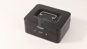 TaffGUARD Kotak Brankas Mini penyimpanan Uang tahan api Dokumen Password Lock 20x16x9CM HC66008