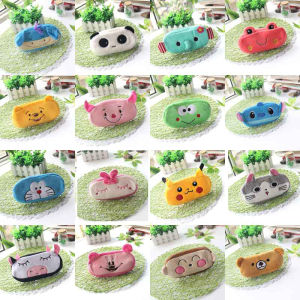 Cute Cartoon Animal Plush Pencil Case Fresh Style Girls Makeup Bag Small Fresh And Lovely Pen Box Childrens Stationery Bag