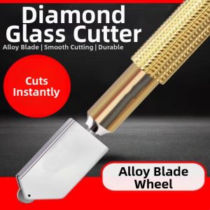 YIZHIBING | Glass and Tile Cutting Knife Diamond Manual Gold Roller