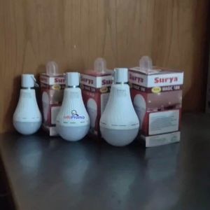 Lampu Bohlam New Magic LED 9 Watt 12 Watt18 Watt emergency Surya AC DC Auto On Mati Listrik Original