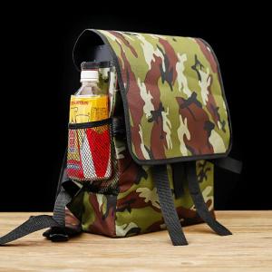 Thickened Waterproof Outdoor Backpack Battery Pack Inverter Head 12V Double Shoulder Bag for Camping And Hiking with Rain Cover