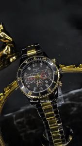 Jam Tangan Pria Asli Tahan Air Import Mewah Premium Original  Menyala Tempat Gelap Kalender Aktif Stainless Steel Anti Karat Kaca Tebal Aksesoris Arloji Quartz Men Watches Cowok Berkelas Bergaya Keren Formal Kasual Bisnis -JPN-01