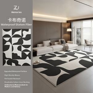 ZHUOYI | Easy-clean Water-proof Stain-resistant Carpet Living Room Bedroom