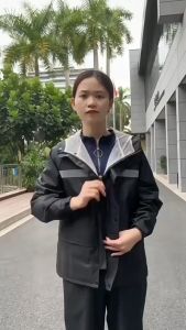 เสื้อคลุมกันฝนกางเกงสีฝนชุดเต็มร่างกายกันฝนเสื้อกันฝนปั่นจักรยานเสื้อกันฝนทำงานกลางแจ้ง