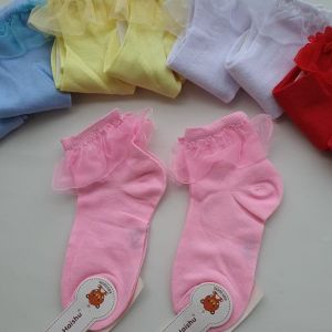 Paket Isi 3 Kaos Kaki Anak Bayi Polos Kaus Kaki Bayi Perempuan