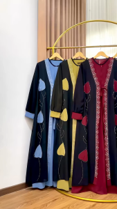 ZIFA FASHION // COD // NADIN DRESS CRUTY PAYET MEWAH // GAMIS ABAYA CRUTY HITAM WARNA BESTSELLER LD 110CM PB 140CM SIAP KIRIM // ARABIAN GAMIS BUKA PINTU BESTSELLER // *AY