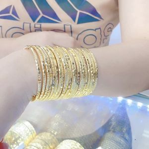 Ximen 7 chiếc khoá lưỡi gà họa tiết kim cương 2.5ly KAMI trang sức sỉ XMKC2L5
