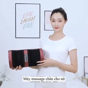 Máy matxa bàn chân hồng ngoại máy matxa chân mini có chế độ sưởi ấm Giảm Đau Mỏi Cải Thiện Giấc Ngủ Lưu Thông Khí Huyết shop có bán  nệm massage toàn thân gối massage hồng ngoại máy massage cầm tay