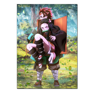 Kayou | Jigsaw Puzzle 500/1000/1200/2000PCS Demon Slayer Kimetsu no Yaiba Anime Art Immersive Puzzle Game Calming Art Gift for Adults