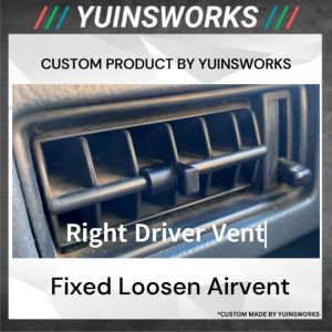 Pajero Aircond Vent Repair Kit 1 Set Adjustable Stopper For Mitsubishi Pajero Generation 1