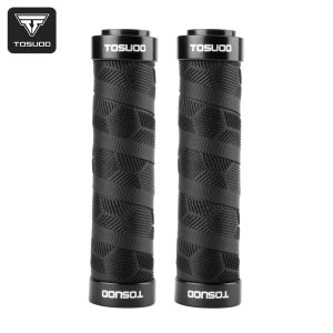 TOSUOD Bicycle Handlebar Grips Comfortable Ergonomic Design 3D Silicone Non-Slip Shock-Absorbing Bike Handlebar Grip