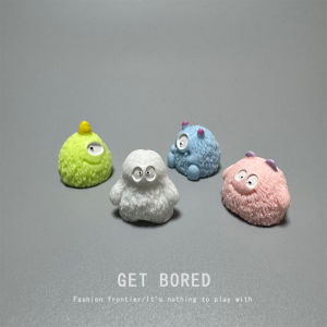 Cute Healing Little Monster Desktop Decorations Japanese Style Office Desk Accessories Premium Quality Unique Miniature Figurines