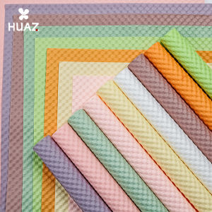 Puff Paper Fresh Flower Packaging Paper 3D Pressed Flower Art Paper Cotton Paper for Florist Flower Arrangement 50*50cm