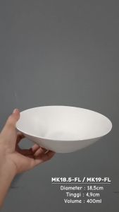 Mangkok Keramik 18.5CM: Pilihan Terbaik untuk Makan & Sup