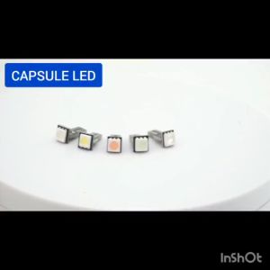 หลอด LED 5050 หน้าปัดเรือนไมล์ 24V  ไฟเรือนไมล์ ไฟคอนโซล รถสิบล้อ รถบัส / ขั้ว T5 / 1ตัว/ รหัส: K105