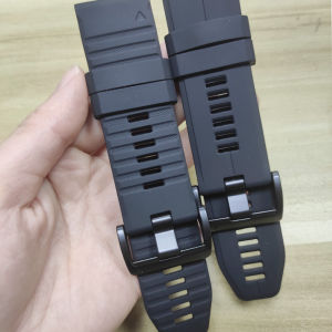 22/26mm QuickFit Silicone Bands For Garmin Fenix 7 7X 6 6X Pro 5 5XPlus Original Watch Strap For Fenix 8 Pro Epix Gen 2 Bracelet