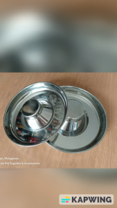 Puppy Saucer Stainless Steel