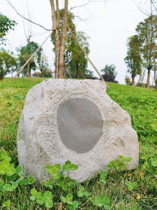 Outdoor Speaker Park Outdoor Garden Lawn Audio Stone Waterproof Constant Pressure Speaker Background Music System Broadcast
