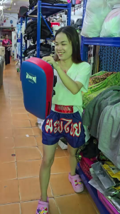 เป้าซ้อมมวย เป้าซ้อมขาสะท้อนการเคลื่อนไหว งานดีงานไทย