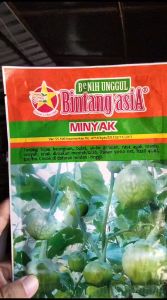 Benih Terong Lalap Bulat Minyak 10 gram Bintang Asia