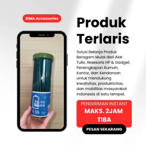 DELI Pensil 2B Tulis Kayu Hitam 1 Pack Isi 50 pcs Bisa Untuk Ujian UN Graphite Pencil 33413