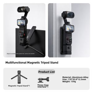 STARTRC | Magnetic Bracket Extendable Selfie Stick Mount for Dual-Camera Stabilizer
