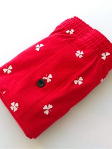 Knitting Micro-Elastic Boxer Boxer Briefs Birth Year Tiger Year Big Red Lucky Arrow Pants Mens Cotton Home Sleep Shorts