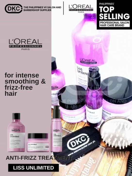 LOreal Serie Expert Liss Unlimited Shampoo and mask DUO for