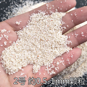 Premium Unwashed Coral Sand Shell Sand for Aquarium Clown Fish Three Lake Cichlid Crabs Decoration Substrate Landscape Pet Supplies