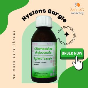 Hyclens Gargle (0.12% Chlorhexidine) 120mL Hyclen Gargle Hyclens Mouthwash - Lazada
