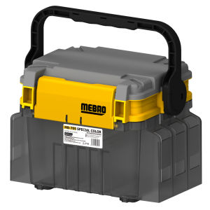 สองชั้นกล่องเกียร์ตกปลาแบบพกพาเครื่องมือตกปลากล่องเก็บมัลติฟังก์ชั่ตกปลาคันล่อออแกไนเซอร์สำหรับผู้ชายผู้หญิง