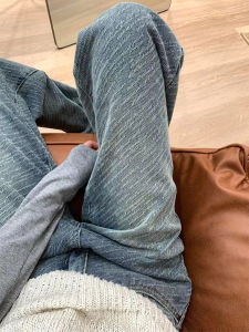 High Waist Wide Leg Jeans Womens Straight Cut Loose Fitting Floor Length Trousers Casual Style Bootcut Denim for Pear Shaped Body