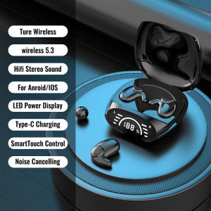 kebidumei | Invisible Sleep Earbuds Mini Wireless Earphones Bluetooth 5.3 Headphones HiFi Stereo Sports Noise Reduction Headsets for Phone