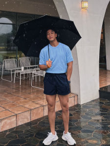 Casual Elastic Waist Shorts Mens Summer Comfortable Breathable Straight Leg Beach Sports Thin Loose Wide Leg Hot Pants