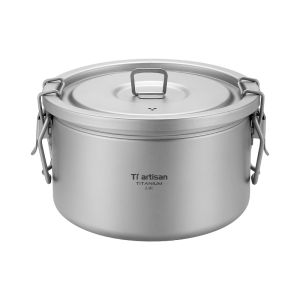 Tiartisan | Outdoor Camping Titanium Pressure Portable Cooking Pot