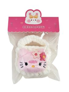 กระเป๋าใส่หูฟังผ้ากำมะหยี่น่ารักกระเป๋าเก็บของแมวสร้างสรรค์กระเป๋าใส่หูฟังบลูทูธคู่ Dompet Koin เฉพาะ