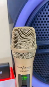 Mic Wireless Murah Mic Karaoke Suara Jernih Wireless Profesional Microphone mic tanpa kabel ADVANCE 101 V3 - Mic / Mik Tanpa Kabel Microphone Wireless Mic Karaoke Suara Bagus