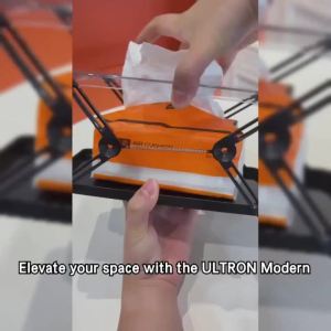 Living Room High-Value Telescopic Tissue Box Desktop Storage Paper Box Drawer Box Liftable Household Tissue Box Storage Box