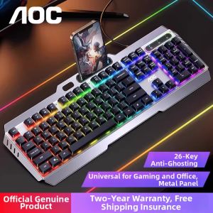 AOC | Mechanical Feel Keyboard and Mouse Set for Gaming