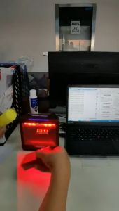 Henex HC7060 1D / 2D Barcode Scanner QR Code Desktop Scanner