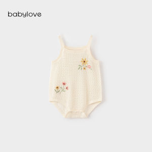 babylove | Embroidered Sleeveless Triangle Baby Vest Summer