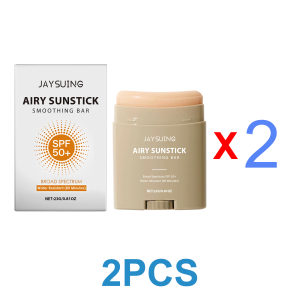 简素净 | Face Cream Stick Moisturizing Facial Body Sunscreen Matte Sun Stick SPF 50+ UV Protective Cream Refreshing Hydrating Waterproof