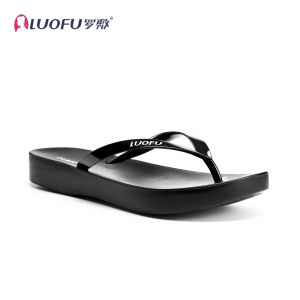 Loafers Womens Indoor Home Use Anti-slip Bathroom Shower Outdoor Wear Simple Style Sandals Flat Heel Pure Color EVA Material
